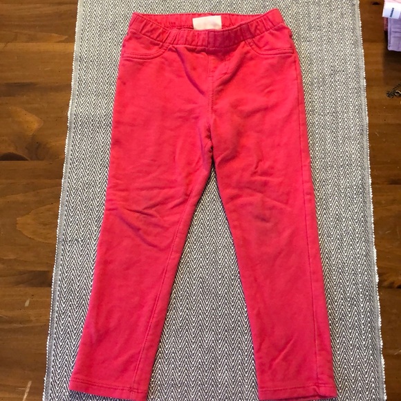 Cat & Jack Other - Cat & Jack hot pink stretch jeggings size 3T